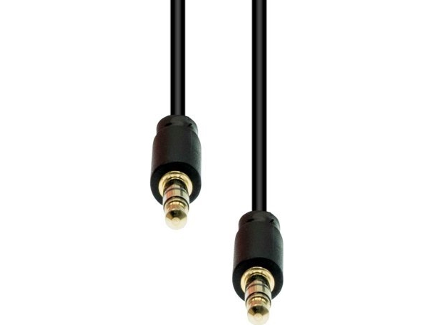Proxtend Klinke 3.5Mm - Klinke 3.5Mm Kabel 0.5M Schwarz (M3s-005)