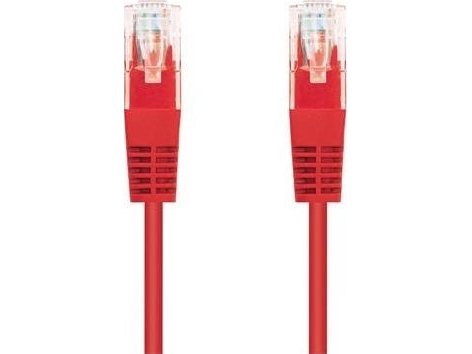 C-Tech C-Tech Patchkabel Cat5e, Utp, Rot, 5M