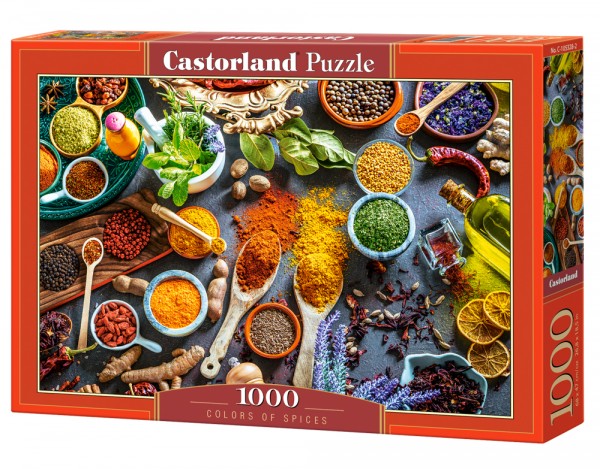 Puslespil 1000 Colors Of Spices