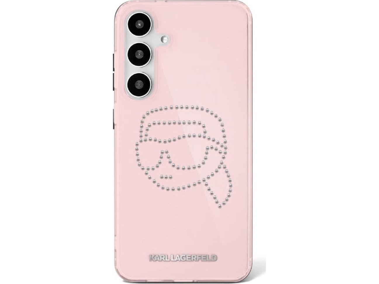 Karl Lagerfeld Fodral Till Samsung S25 Ultra Klhcs25lhkhdcelp Iml Rhinestones K Head Rosa