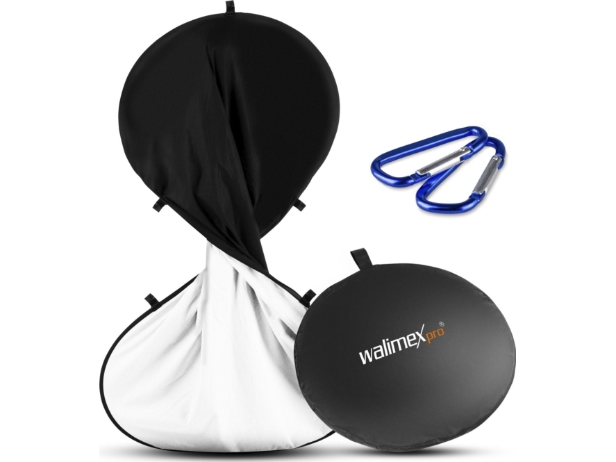 Walimex walimex pro Foldable Background 150x200cm black/white PE