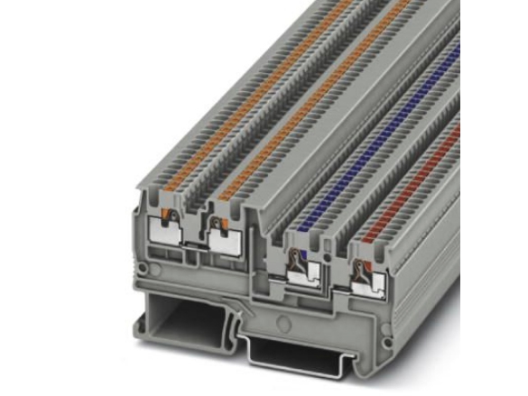 PHOENIX CONTACT Sensor-/manöverdonsklämma, märkspänning: 250 V, märkström: 13,5 A, antal anslutningar: 4, tvärsnitt: 0,14 mm² - 1,5 mm², AWG: 26 | EL Artiklar - Kablar och ledningar - Sensor & Aktuator | GameStuff
