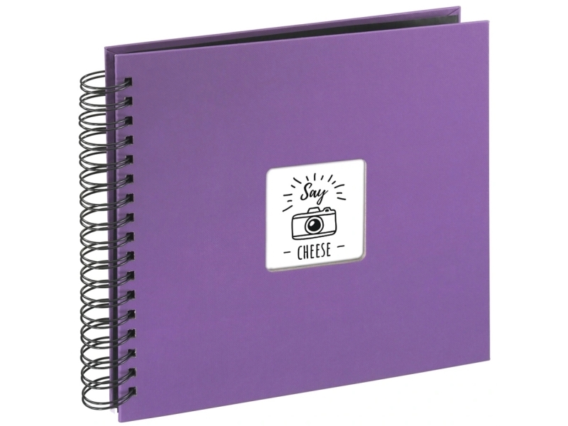 Hama 4007249948762, Violet, 100 ark, 10 x 15, Spiral indbinding, Sort, 280 mm