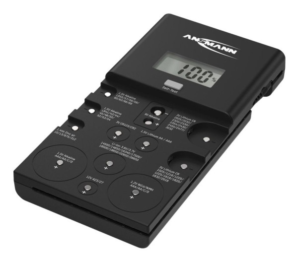 Ansmann batteritestare för knappcellsbatterier | EL Artiklar - Batteri - Batteritestare & Tillbehör | GameStuff