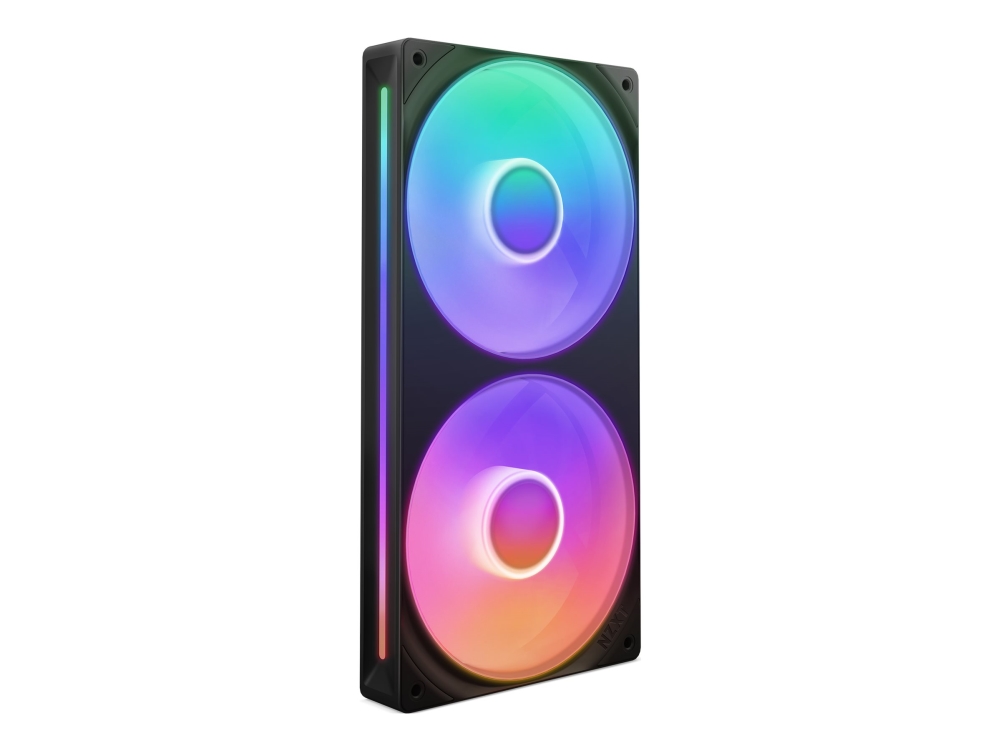 Nzxt F Series F240 Rgb Core - Einzelrahmen-Lüftereinheit - 120 Mm - Mattschwarz