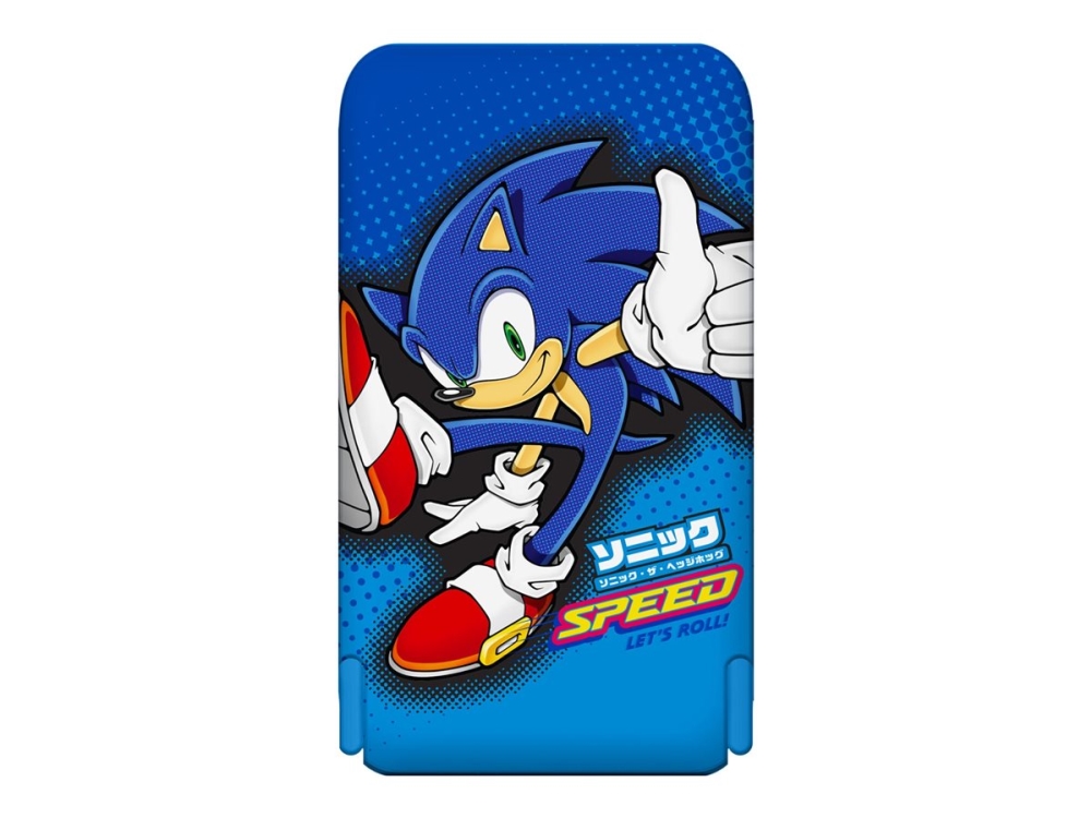 OTL Technologies Sonic the Hedgehog - Trådlös powerbank - Li-pol - 5000 mAh - 18.5 Wh - 15 Watt | Tele & GPS - Batteri & Laddare - Strömförsörjningsbanker | GameStuff