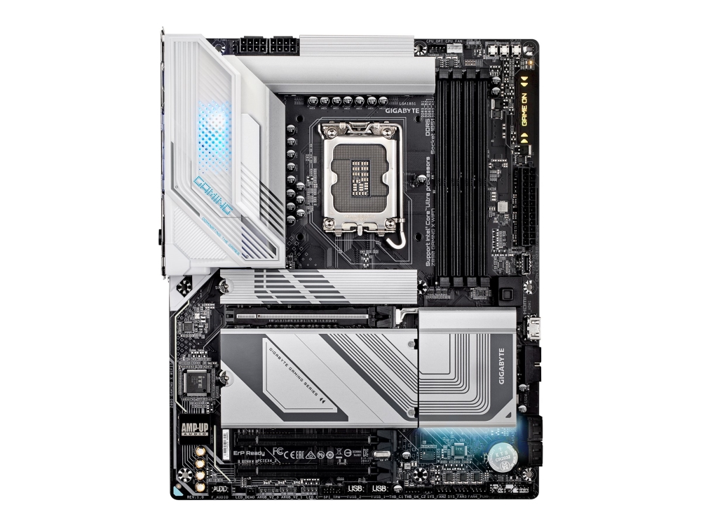 Gigabyte Z890 Gaming X Wifi7 Bundkort Atx Lga1851 Sokkel Z890 Chipset Usb4 Usb C 3.2 Gen2 Usb 3.2 Gen 2 Usb 3.2 Gen 1 2.5 Gigabit Lan