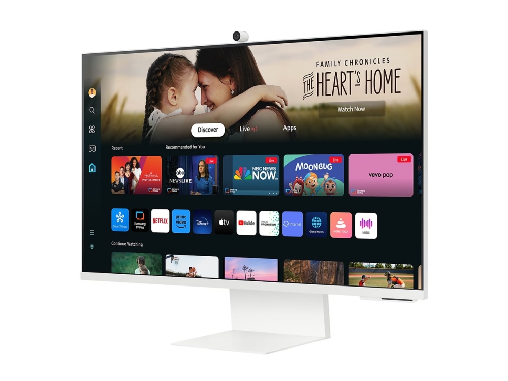 Samsung S32dm801uu M80d Series Led Skarm Smart 32  " 3840 X 2160 4k @ 60 Hz Va 400 Cd/m² 3000:1 Hdr10 Hdr10 4 Ms Hdmi Usb C