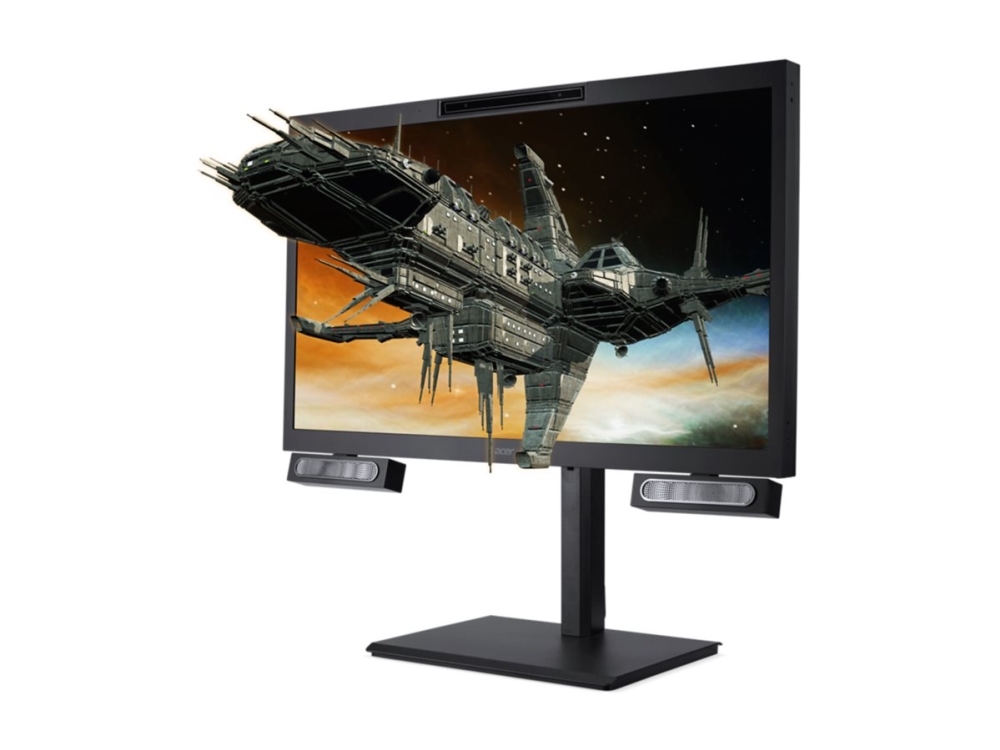 Acer Spatiallabs View Pro 27 Asv27 2p Lcd Skarm 27  " 3840 X 2160 4k Uhd 2160p @ 160 Hz Ahva 400 Cd/m² 5 Ms Hdmi Displayport Usb C
