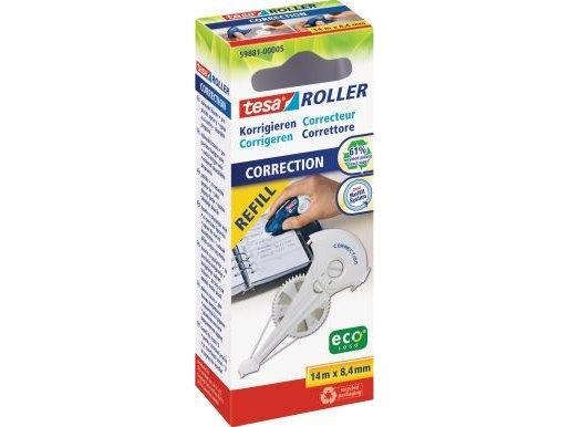 TESA 59840, 14 m, 4,2 mm | Skrivredskap - Korrigeringsprodukter - Korrigeringsroller | GameStuff