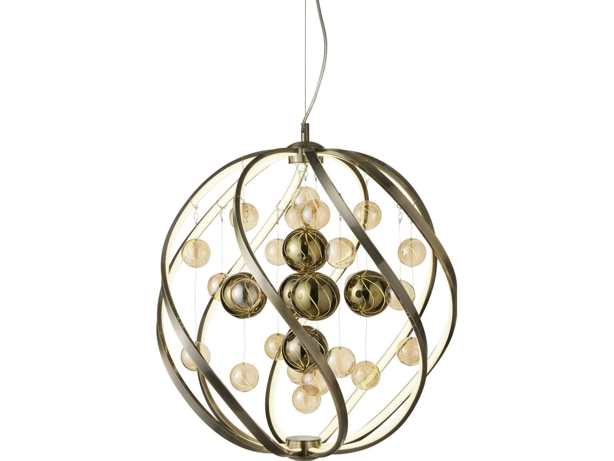 LOFTLAMPE SOLAR 3000K MESSING ANTIK | Belysning - Inomhusbelysning - Taklampa & Pendellampa | GameStuff