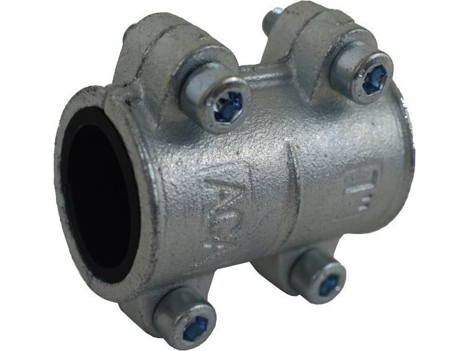 UN AGA CLAMP BEGGE 1' SYMMETRISK UDEN SIDEUDGANG