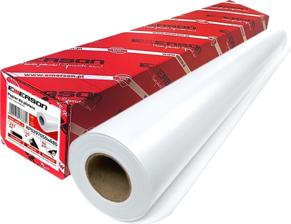 Emerson papper för plotter 841 mm x 100 m 80 g EMERSON rp0841100wk80 rullhylsa 50 mm | Papper & Emballage - Specialpapper - Storformatpapper | GameStuff
