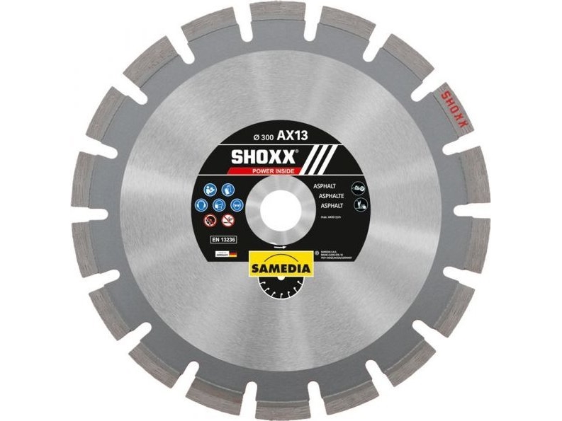 Samedia Diamantklinge Shoxx Ax13 300X25,4