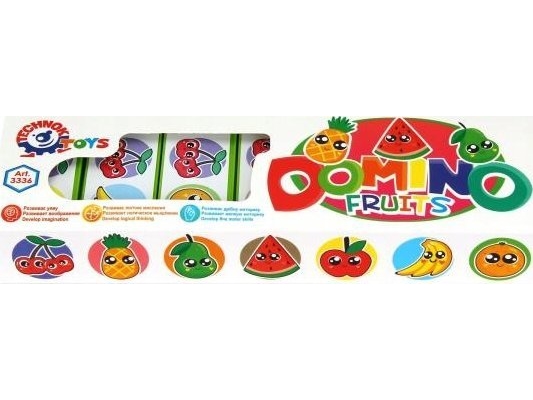 Technok Domino Owoce TechnoK 3336 | Leksaker - Spel - Figurspel | GameStuff