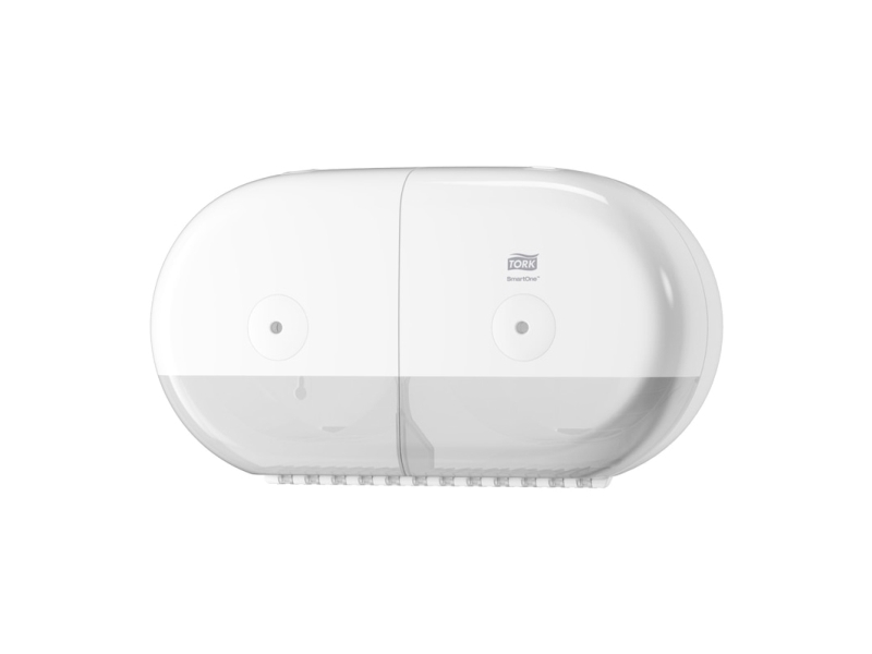 Spender Tork Smartone Twin Mini T9, 682000, Til Toiletpapir, Hvid