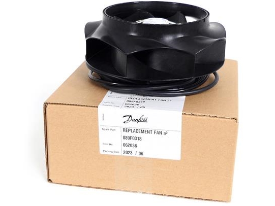 Dantherm Ventilator Ø190 Mm Med 1300 Mm Kabel Danfoss Air Unit A2 Og W2.