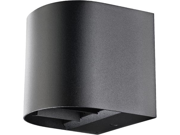 SG ARMATUREN Artes Rund Svart 360lm 3000K Ra&gt 80 Bakkantdimmer | Belysning - Utomhusbelysning - Väggbelysning | GameStuff