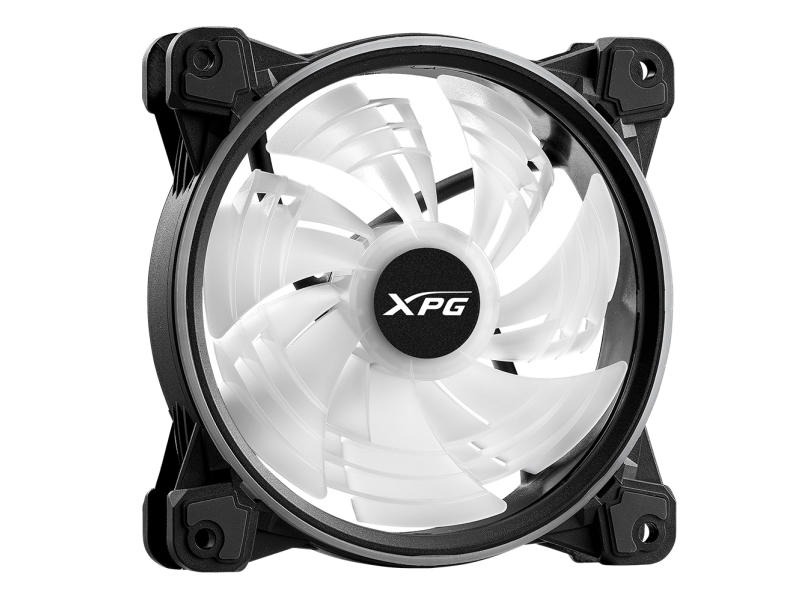 Xpg Hurricane 120 Argb Pwm Ventilator 12 Cm 600 Rpm 2000 Rpm 18 17 Db 61 5 Kubikfod/min.