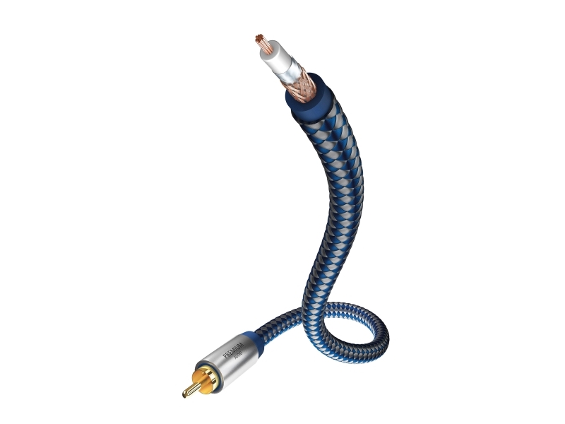 Inakustik 00408051, Rca, Stecker, Rca, Stecker, 5 M, Mehrfarbig