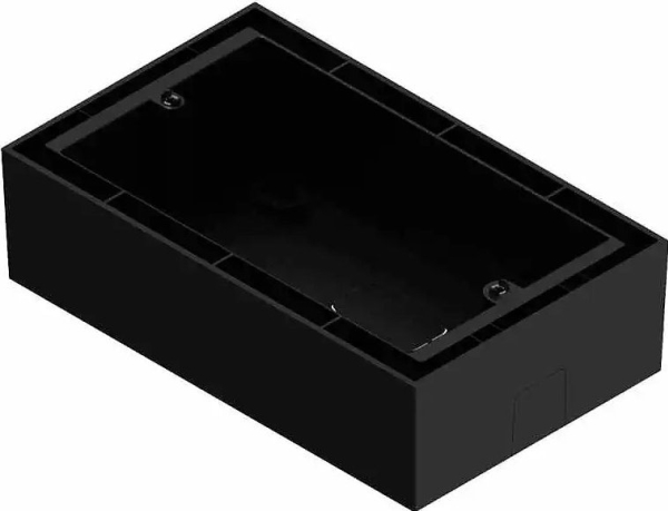 Audac Audac Wb50/B Wall Box For Dw5065/Wp523/Mwx65 Surface Mount Box For Audac Wallpanel - Black