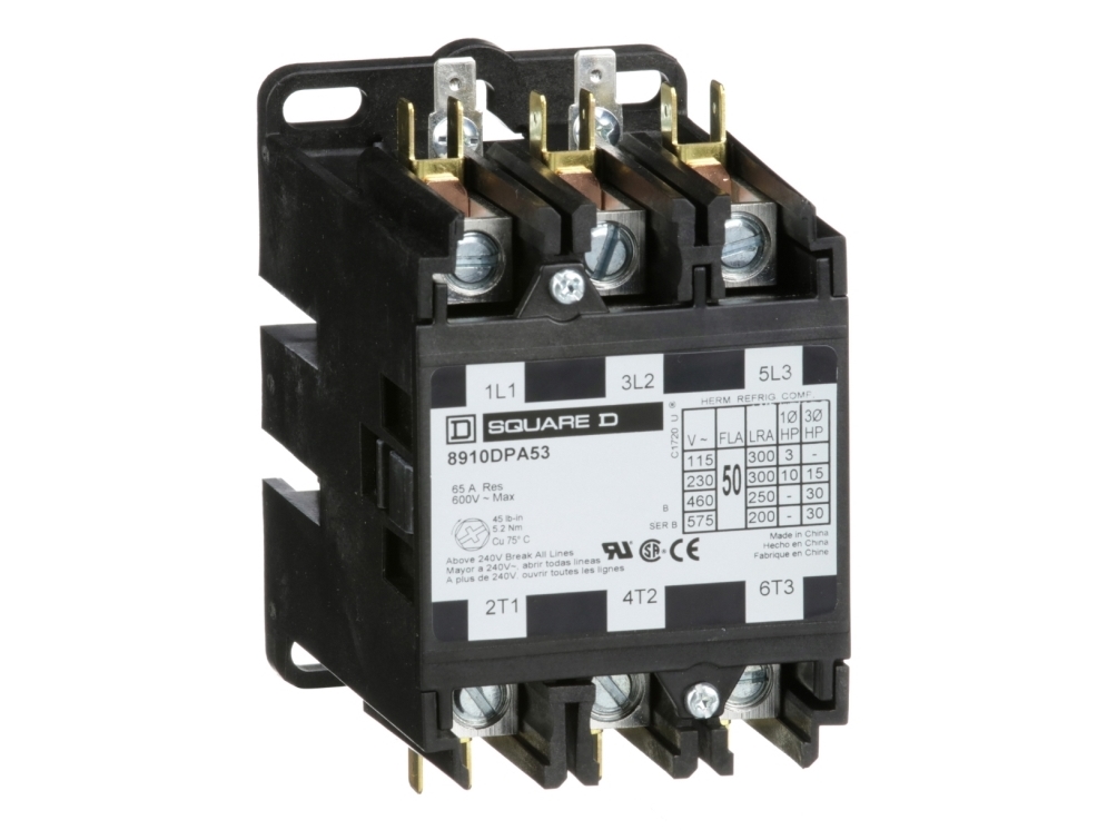 Schneider Electric 8910DPA53V09, 600 V | EL Artiklar - Elcentral - Relä og kontaktor | GameStuff