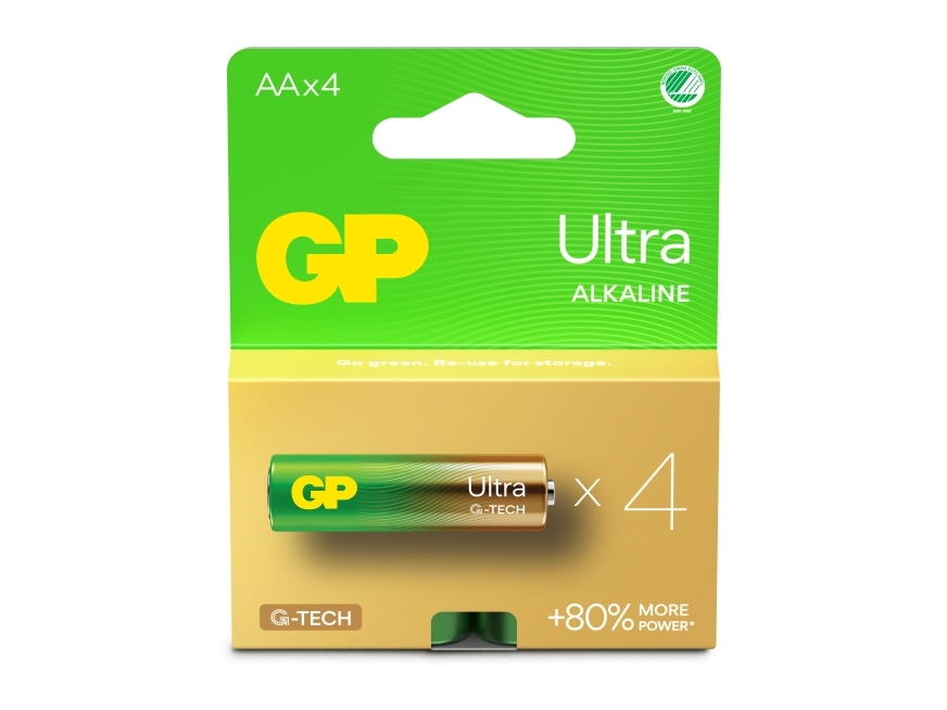 Gp Ultra Aa-Batterie Alkali-Mangan 1,5 V 4 Stück