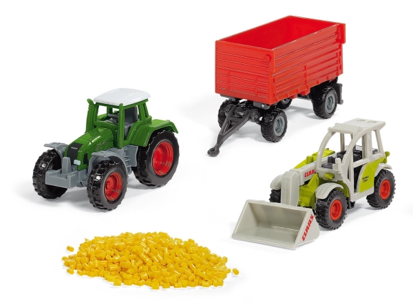 Siku Geschenkset Landwirtschaft, Traktor, 3 Jahr(E), Metall, Kunststoff, Mehrfarbig