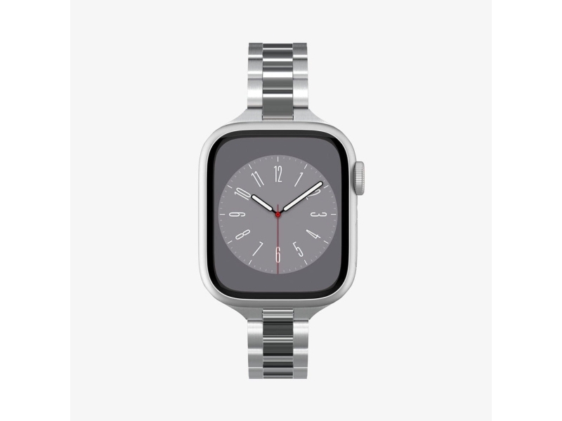 Spigen Modern Fit 316L, Bånd, Smartwatch, Rustfrit Stål, Apple, Apple Watch (41Mm), Rustfrit Stål