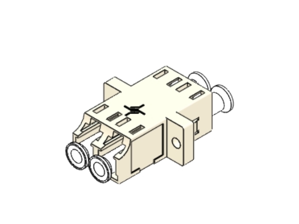 Telegärtner J08071a0010, Lc, Multitilstand, Plast, Iec 61754-20, 22 Mm, 25,8 Mm