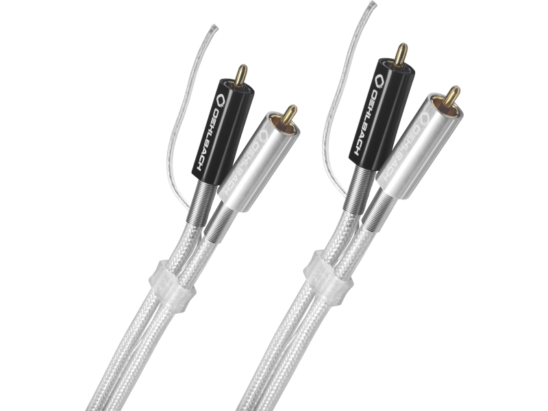 Oehlbach D1c2602, 2 X Rca, Männlich, 2 X Rca, Männlich, 1,5 M, Silber