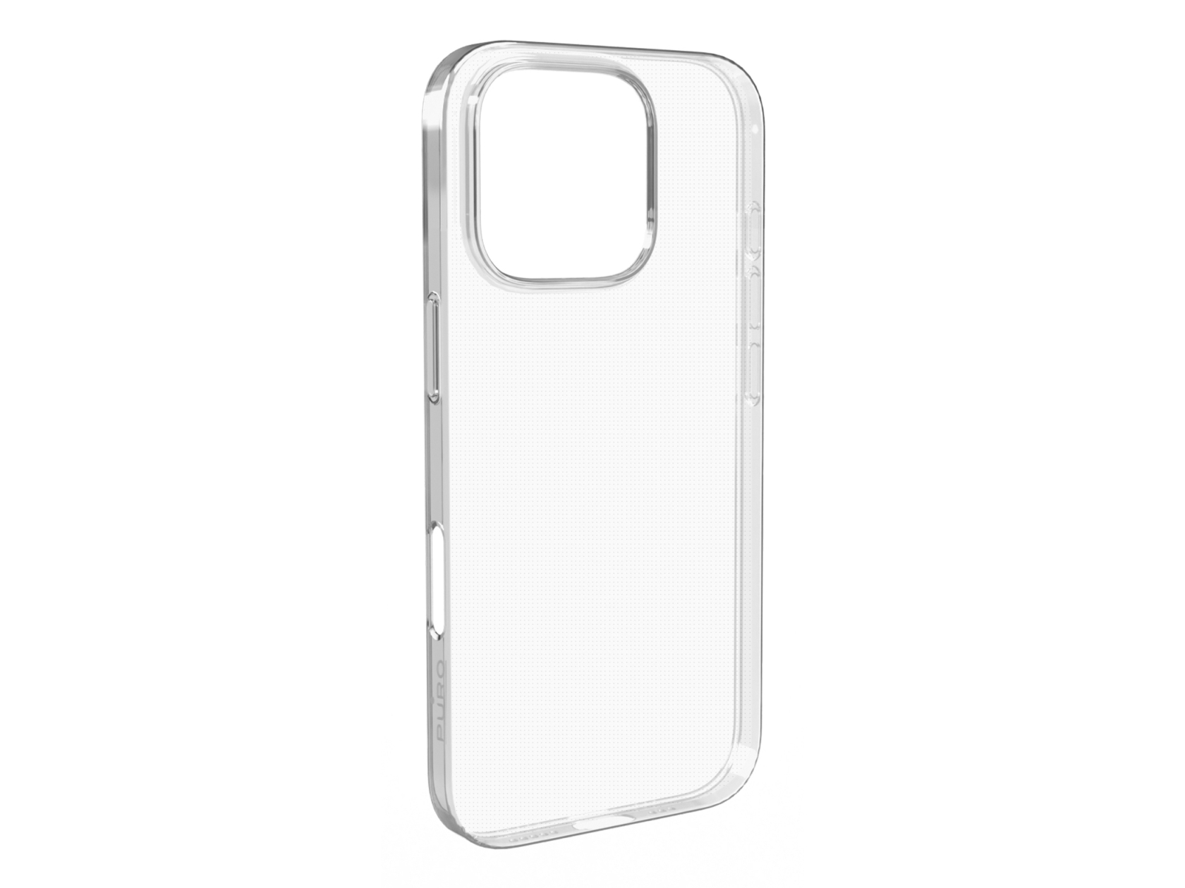 Puro 03 Nude Silikonecover Til Iphone 16 - Transparent