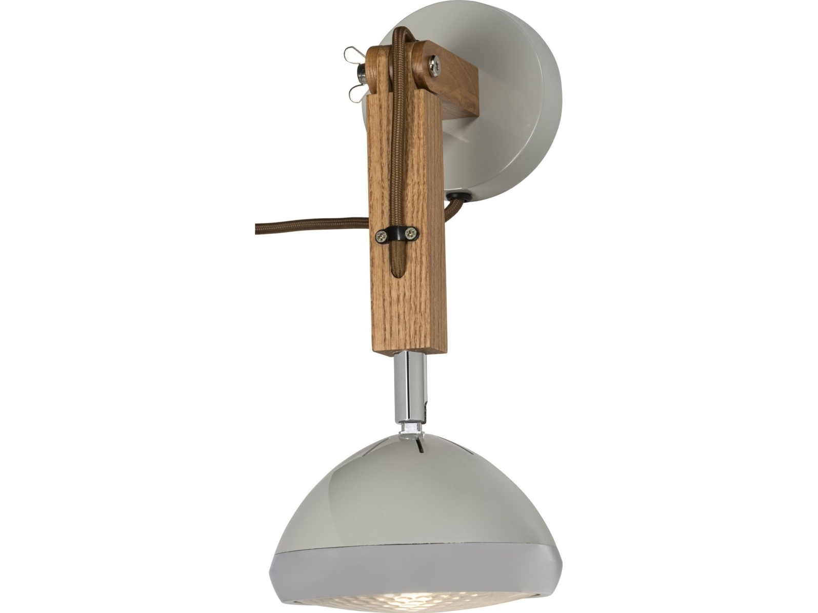 Kinkiet Dakine Piffany Mr. Wattson Wall Lamp Nardo Grey