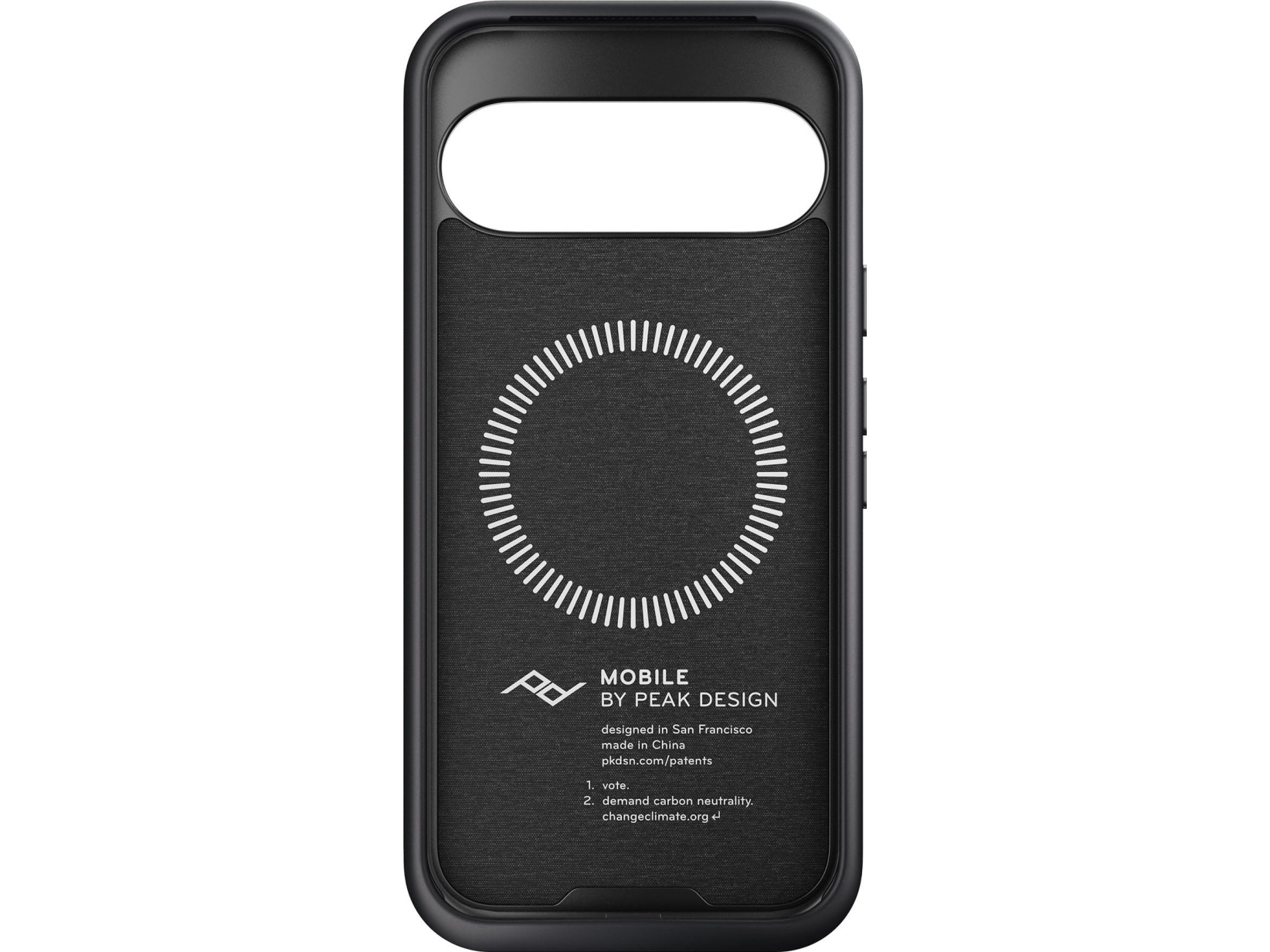 Peak Design Case Pixel 9 Mobile Everyday Fabric Case Charcoal