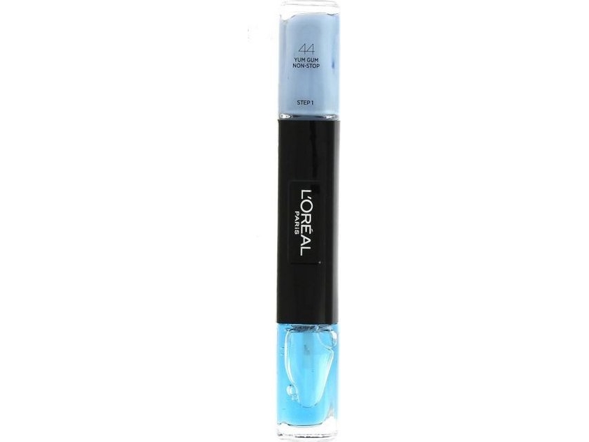 L’Oreal Paris Infallible Nagellack 2-In-1 44, Yum Gum Non-Stop - 2 X 5 Ml