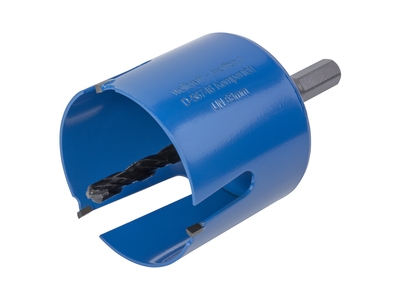 Wolfcraft Gmbh 4006885388505, Hulsav, Rund Skæreborebit, Højre Rotation, 8,5 Cm, 60 Mm, Mursten, Kalksten