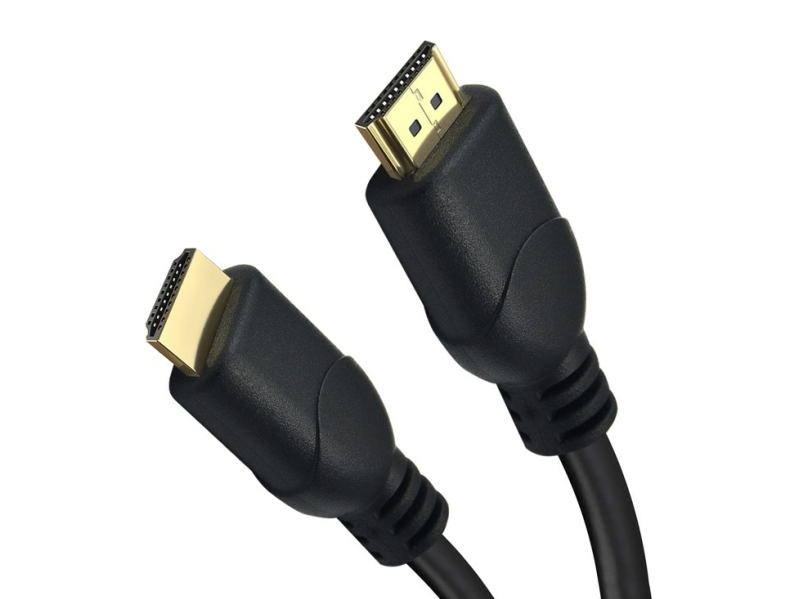 Helos Tilslutningskabel, Hdmi-Stik/Stik, 4K,10.0M, Sort