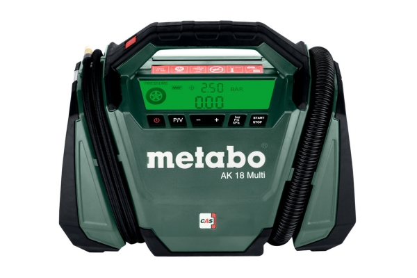 Metabo AK 18 MULTI, 16 l/min, 11 Bar, 2,6 kg - SOLO | Verktyg & Verkstad - För verkstaden - Generator och kompressor | GameStuff