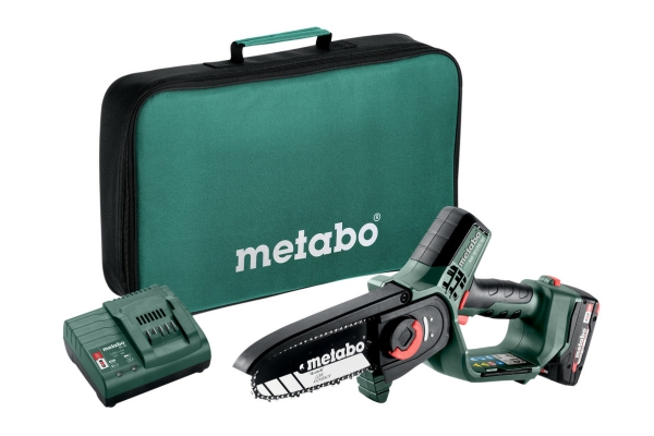 Metabo 600856500 Sladdlös träsåg Sladdlös Svärdlängd 150 mm inkl. batteri, inkl. laddare | Trädgården - Trädgårdsmaskiner - Motorsågar | GameStuff