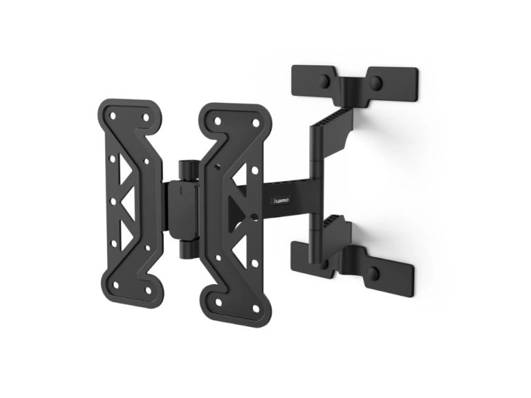 Hama 00220848, 100 X 100 Mm, 200 X 200 Mm, -12 - 3°, 6°, Aluminium, Metal, Sort