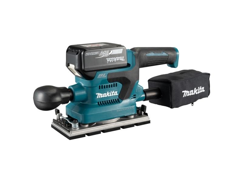 Makita Dbo382z, Rystepudser, Klemme, Sort, Turkis, Børstefri, 12000 Rpm, 2 Mm