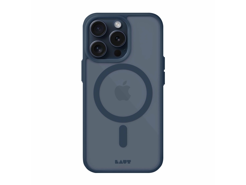 Laut Huex Protect, Cover, Apple, Iphone 15 Pro Max, 17 Cm (6.7"), Marineblå, Gennemsigtig