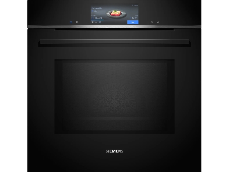 Siemens iQ700 HM778GMB1, Medium, Elektrisk ugn, 67 l, 3600 W, 67 l, 30 - 300 ° C | Vitvaror - Ugnar - Kombinationsugnar | GameStuff