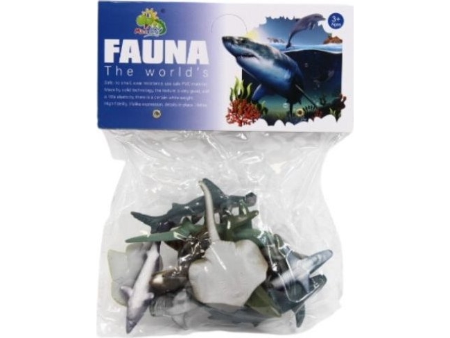 Figur Hipo Tiere Meeres-Tiere 12 Stk/Beutel Hy3-012B 09929