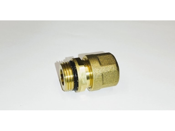 Aquer Aftagelig Samlemuffe Aquer Pex Zgz1612or Tk Med O-Ring Til Pex-Rør 1/2"X16 Gz