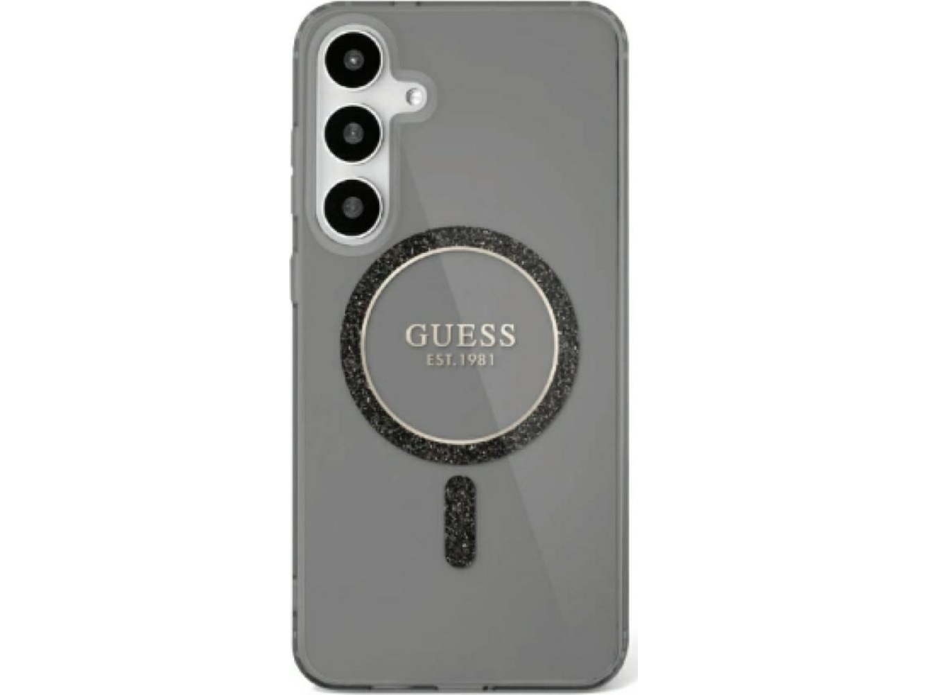 Guess Futera Do Samsung S25 Ultra Guhms25lhfgerek Magnetic Iml Glitter Circle Czarny
