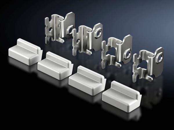 Rittal SZ 2433.010, Monteringsskena, Ljusgrå, Rostfritt stål, Rostfritt stål, 400 g, 4 styck, 420 g | Datorer & Surfplattor - Rackkabinetter - Tillbehör | GameStuff