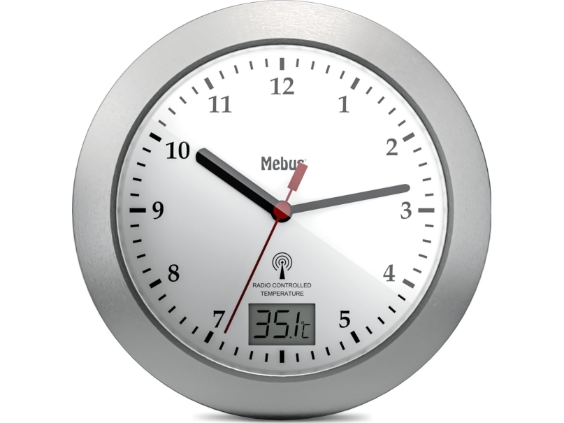 Mebus 41124 Radio Bathroom Clock