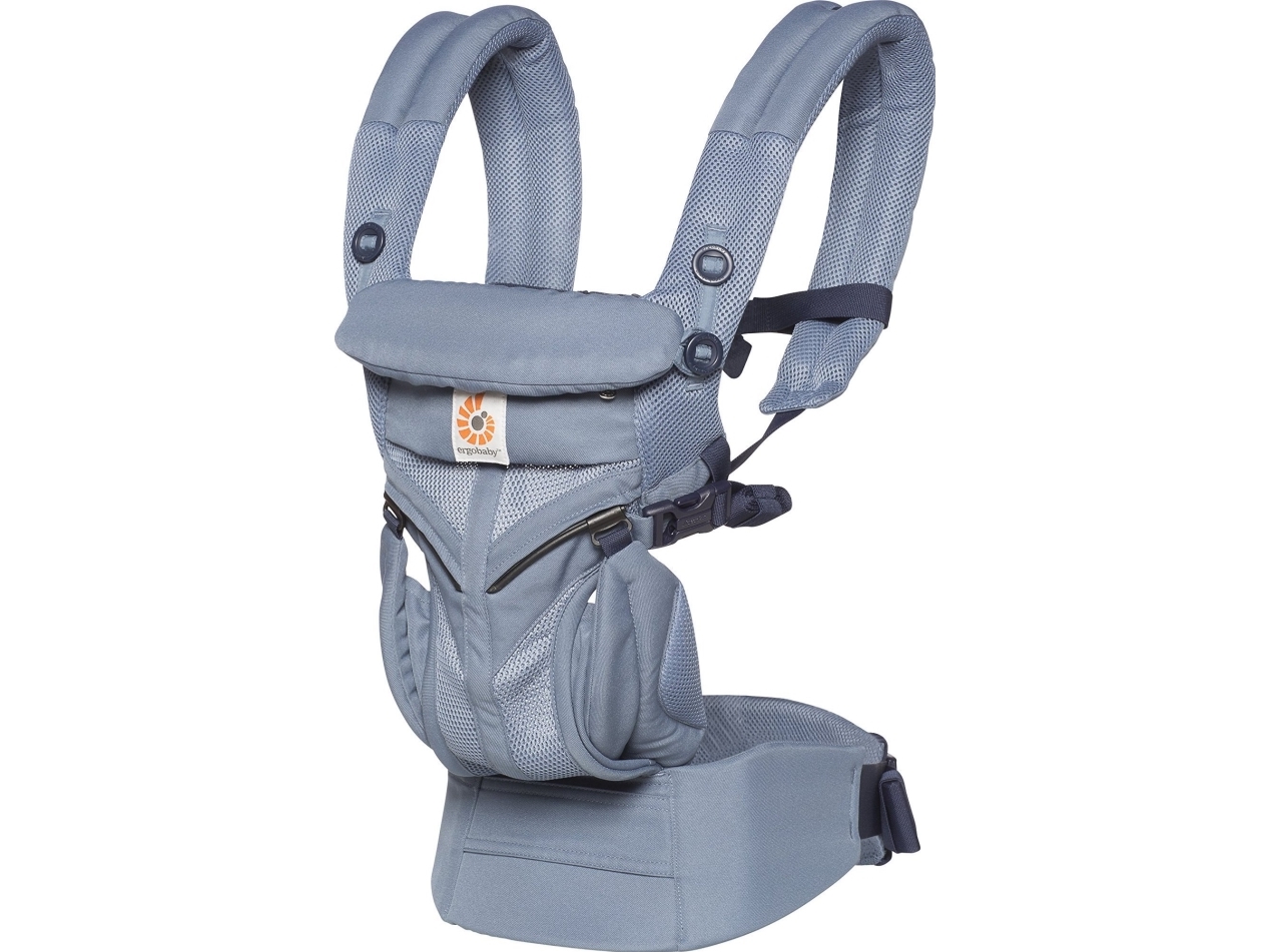 Ergobaby Bæreseng Omni 360 Cool Air Mesh, Oxfordblå, Bcs360poxblu