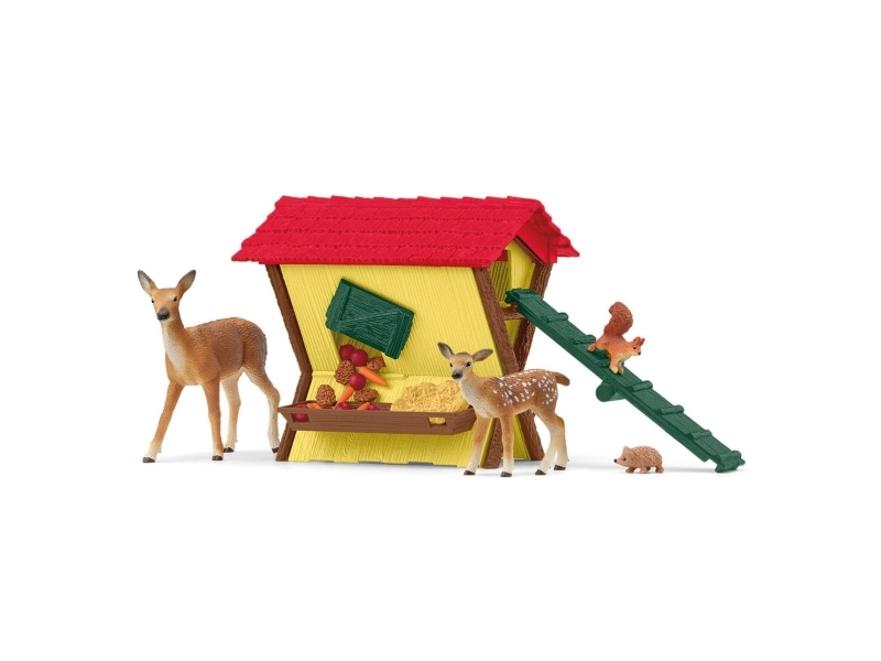Schleich Farm World Fütterung Der Waldtiere - 42658, Farm, Farm Animals / Farm Toys, Forest, 3 Jahr(E), Mehrfarbig